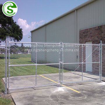 Iron and Steel Fence Chain Link Diamond Wire Mesh Fence Price photo-2