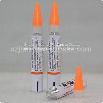 Aluminum Long Nozzle Super Glue Tube Packaging