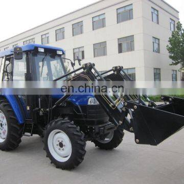 45HP Cheap Farm Tractor for Sale, Wheel Tractor With Front Loader and Backhoe photo-3