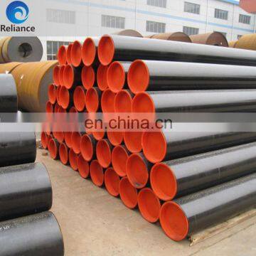 Woven bag packing welded round steel pipe