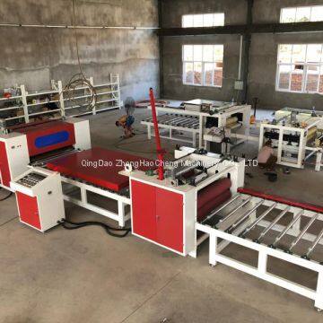 high gloss PVC film PET PUR laminating machine with automatic loading automatic end cutting