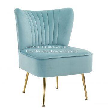 Velvet Single Leisure Chair for Living Room photo-2