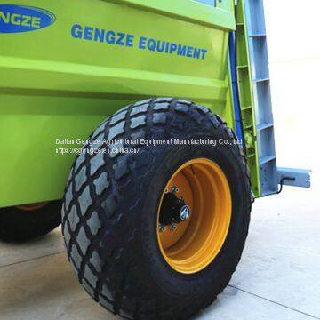 Gengze 2019 Newest Organic Tow Behind Manure Fertilizer Fertiliser Spreader Trailer photo-3