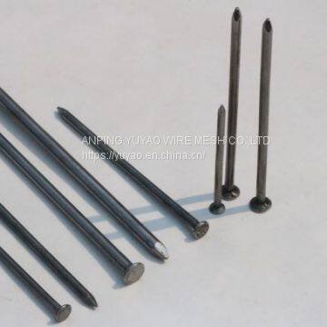 hard bright surface Common nail for wood