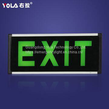 Fire emergency LED exit sign lamps emergency lighting symbols