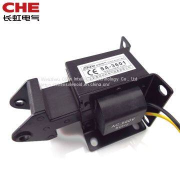 SA-3601 4.0kgf 39.2N 20mm Push Pull Type Tractive Solenoid Electromagnet for Vending Machine photo-2