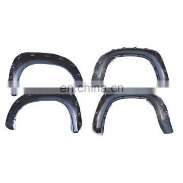 6' Pocket Style Bolt On Rivet Fender Flares Smooth For 2005-2011 Toyota Tacoma