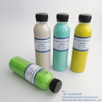 Metallographic Diamond Polishing Fluid Water Based Diamond Slurry for Lapping