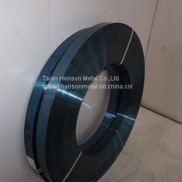 Oil quenching + tempering blue 65mn ASTM1566 Cold Rolled high   tensileHigh Carbon Spring Steel strip