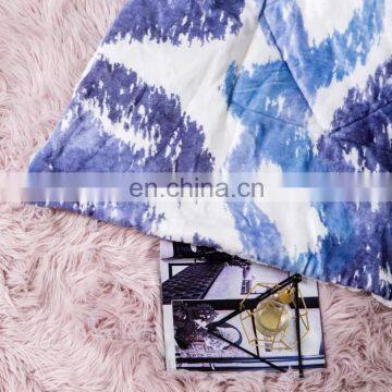Custom Luxury Polyester Knitted Flannel Fleece Bed Quilt Cover Blanket photo-2