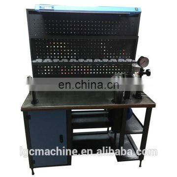 Basic stainless steel work bench workbench for repair injector and pump with anti-fog device + NOZZLE TESTER