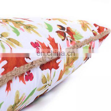 Popular Creative Outdoor Decorative Cushions Leaf and Pumpkin Printed Pillows photo-6