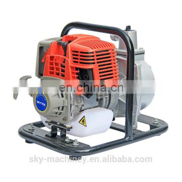 4 strokes 1 inch portable gasoline engine water pump