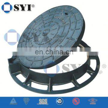 En124 Ductile Iron Sewer Manhole Cover Casting D400 C250 B125 - SYI Group