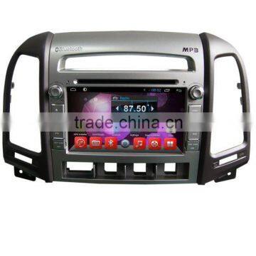Quad Core Dvd Player for Car,wifi,BT,mirror Link,DVR,SWC for Hyundai Santafe 2010-2012 Low Level