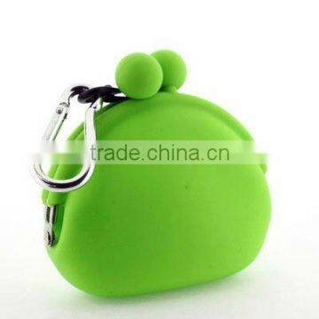 attractive lady cheapest mighty purse fancy silicone coin purse for pocket