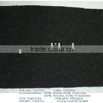 Woolen fabric stock