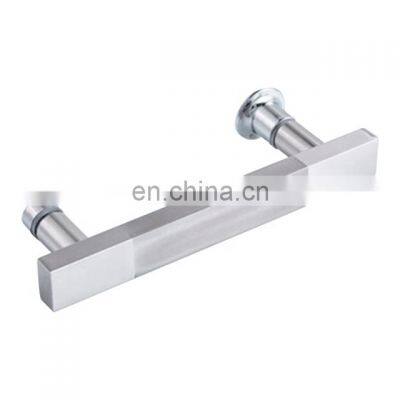 Anti Slip Double Holes Polished 201 Stainless Steel Shower Door Handles