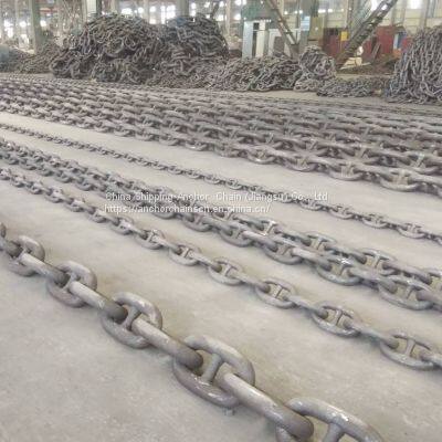 26mm Stud Link Marine Anchor Chains With BV Certificate