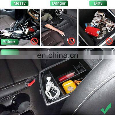 Interior Accessories Parts Silicone Armrest Rest Storage Box Center Control Console Organizer Tray For Kia Niro 2016-2021 photo-5