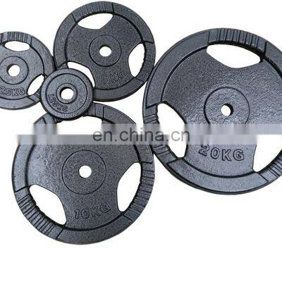 Sale Of Cheap Metal Counterweights Plate Cast Iron 10Lb 25Lb 45Lb Barbell Bumper Weight Rubber Weight Lifting Plate