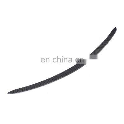A Style Carbon Fiber Car Wing Spoiler for Mercede s Ben z E-Class W213 Sedan 4-Door 16-17 (Fit:W213) photo-2