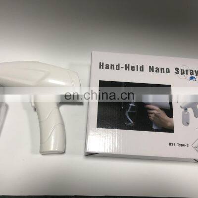 2020 New Style Wireless Charging Disinfection Nano Steam Spray Gun for Room and Public photo-5
