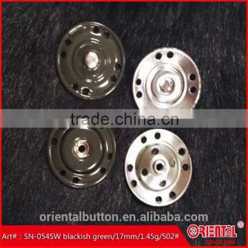Shiny Colorful Metal European 2 Parts Women's Coats Snap Button photo-4