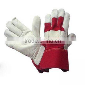 Top grain cowhide machinist working gloves with high quality