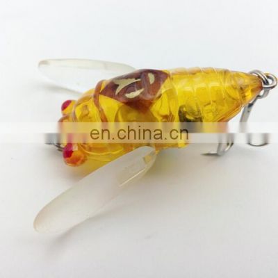 4 colors 4cm / 6g insect cicada fishing lure