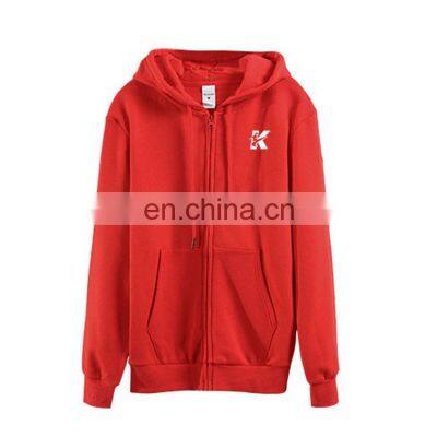 100% cotton Wholesale custom men's planet print hooded spring and autumn long sleeve cardigan zipper sports casual jogging