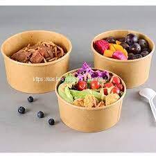 Disposable cardboard food packaging containers for delivery take away eco friendly packaging boxes
