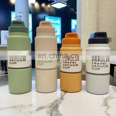 Trendy Insulated Price Gift Stainless Steel Temperature  Water Bottle Vacuum Flask Thermos