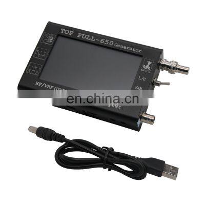 1.3GHz HF VHF UHF ANT SWR Impedance Meter Vector Antenna Analyzer Signal Generator with  4.3\