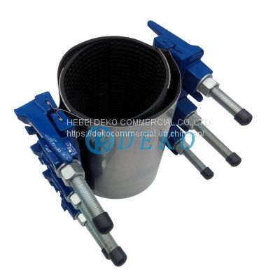 Ductile Iron Band Repair Clamp     temporary pipe repair clamp