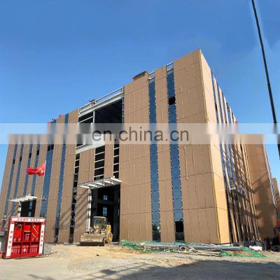 customized and vost effective steel structure prefab shopping mall frame warehouse workshop