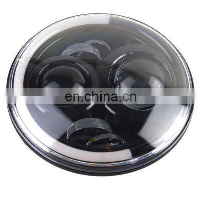 Lantsun для Jeep JL J225 для Jeep Wrangler, светодиодный драконьего головы фонарь с светодиодным кольцом для Jeep JK Wrangler 2007 - 2017 годов photo-4