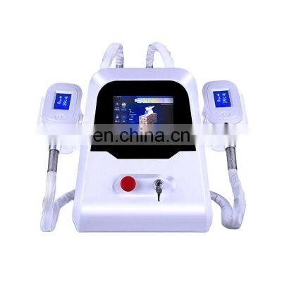 Factory sale portable fat freezing Cryolipolysis Slimming Machine with 2 handles