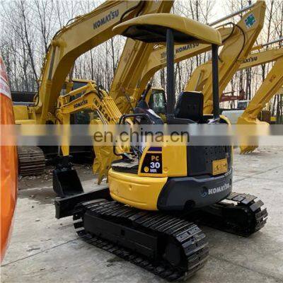 Japan komstsu excavator pc30 pc30mr-2 pc30mr-3 used digging machine