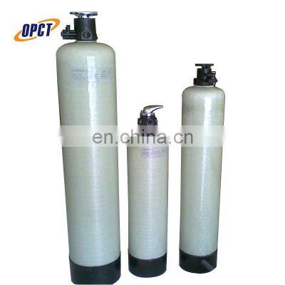 High pressure vessel water filter / plastic frp soft water asme tank