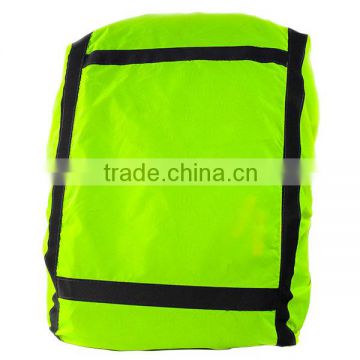 nylon safety backpack cover/reflective bag cover