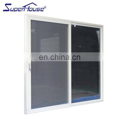 Superhouse Hurricane proof impact resistance America NFRC NOA AS2047 standard high quality white aluminum sliding doors