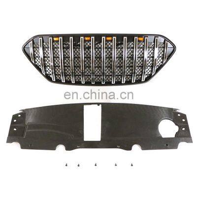 4x4 Off road Auto Parts Other Exterior Accessories Front Grill Chrome Car Grille With Lights Fit For Hyundai IX35 2010-2013