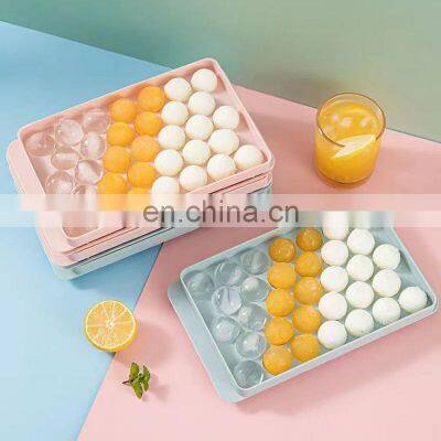 Factory Supply Custom Designer PP United States Cute Small Sphere Mold Ice Cube Ball Tray