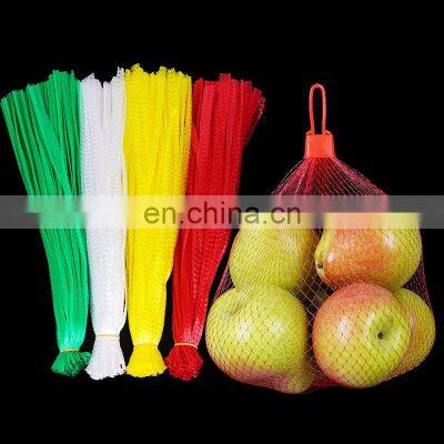 Export OEM Recyclable High Quality Tubular Net Package Bag Onion Mesh Bags for Fruits and Vegetables photo-5