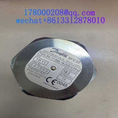 Danfoss SFV20T218-TUV.SV.17 Pressure Relief Safety Valve
