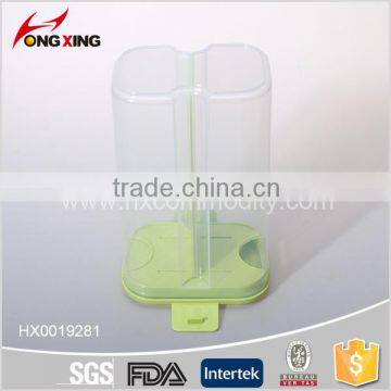 Hot fashion 2.6L plastic food seal can,candy box