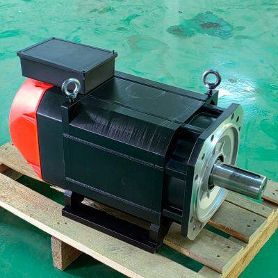 Fan Cooled 22kW Rated 105 Nm 2000 Rpm Max. 7000 Rpm CNC Spindle Motor photo-3