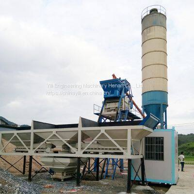 hzs35 concrete batching plant beton batch mixing station with spare parts