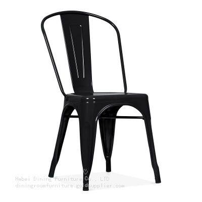 Metal Chair Bar Restaurant Iron High Backrest DC-M01